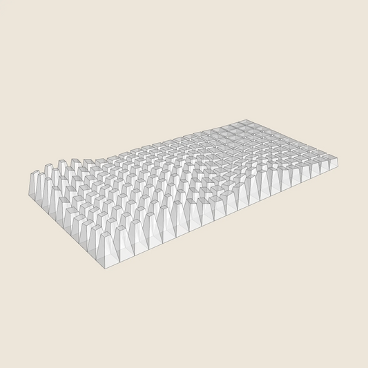 3D MODEL EXPORT for PARAGAMI 02_01 - BLOCK WAVE