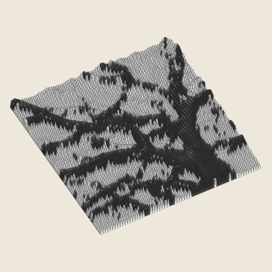 3D MODEL EXPORT for PARAGAMI 02_06 - TREE SHADOW