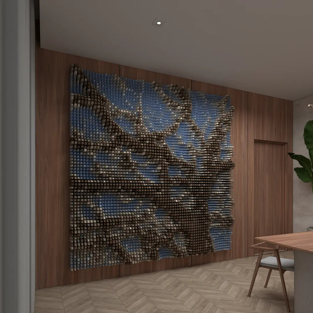 3D MODEL EXPORT for PARAGAMI 02_06 - TREE SHADOW
