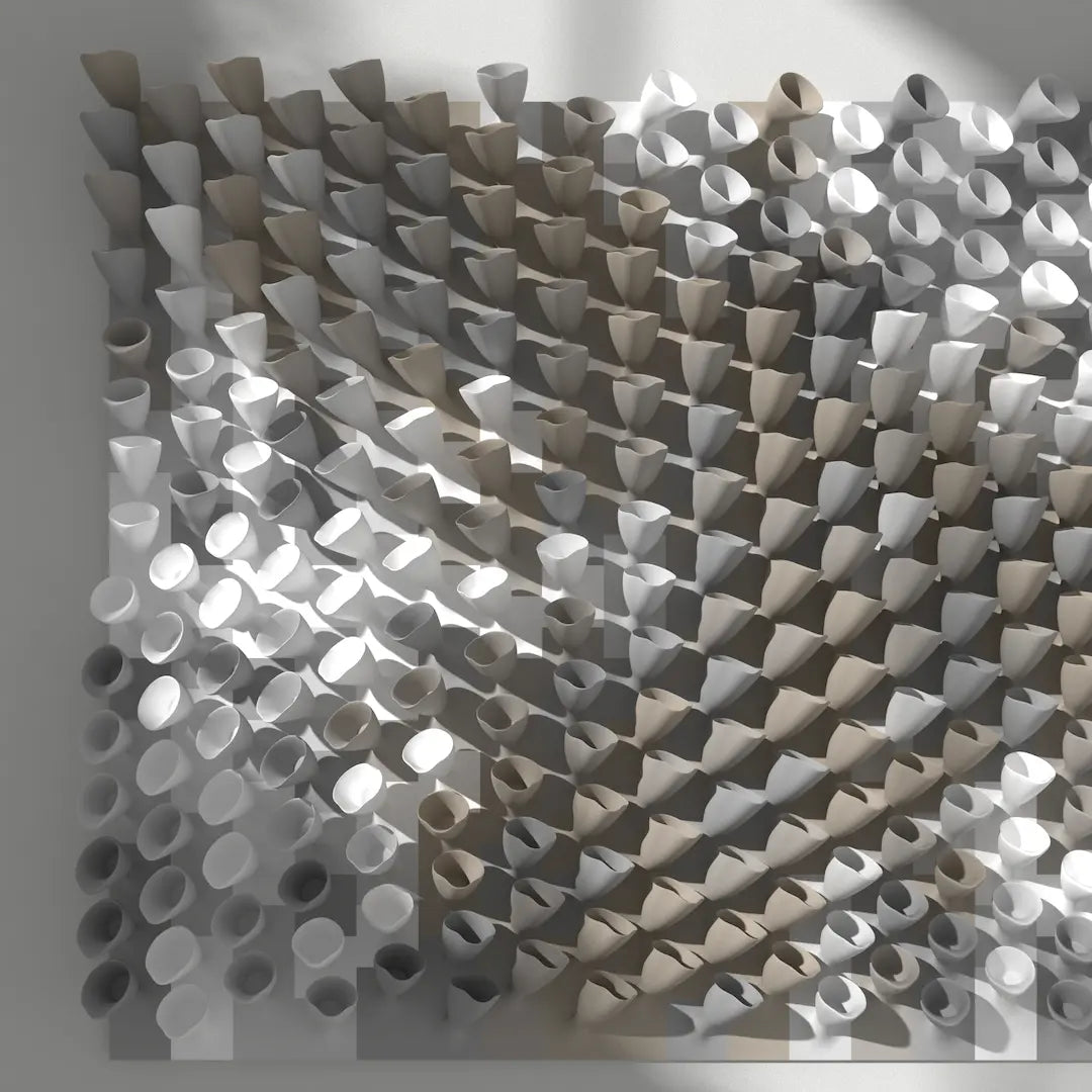 3D MODEL EXPORT for PARAGAMI 10_07 - CORNETS DE FLEUR