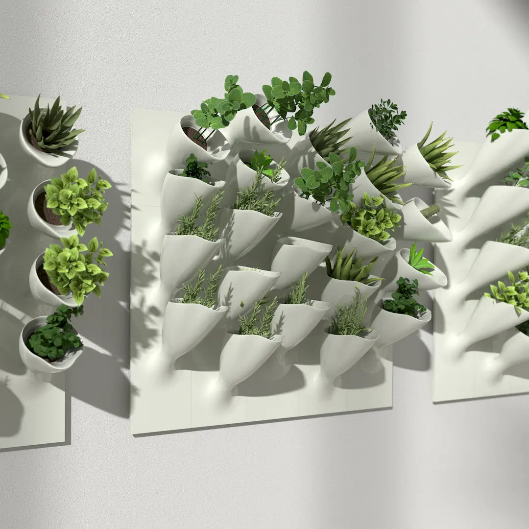 3D MODEL EXPORT for PARAGAMI 10_08 - CORNETS DE FLEUR 02 (3× 22 blocks)