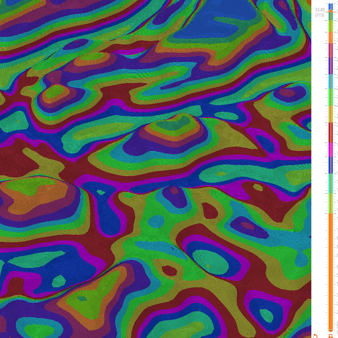 3D MODEL EXPORT for PARAGAMI 011_020 - FLUID NOISE