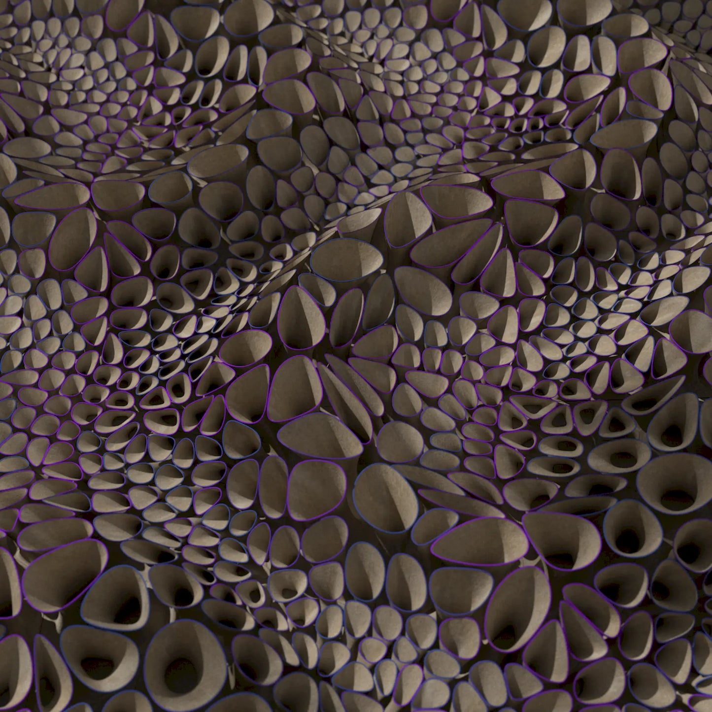 3D MODEL EXPORT for PARAGAMI 10_11 - CORAL SPONGE 3 - Tiles
