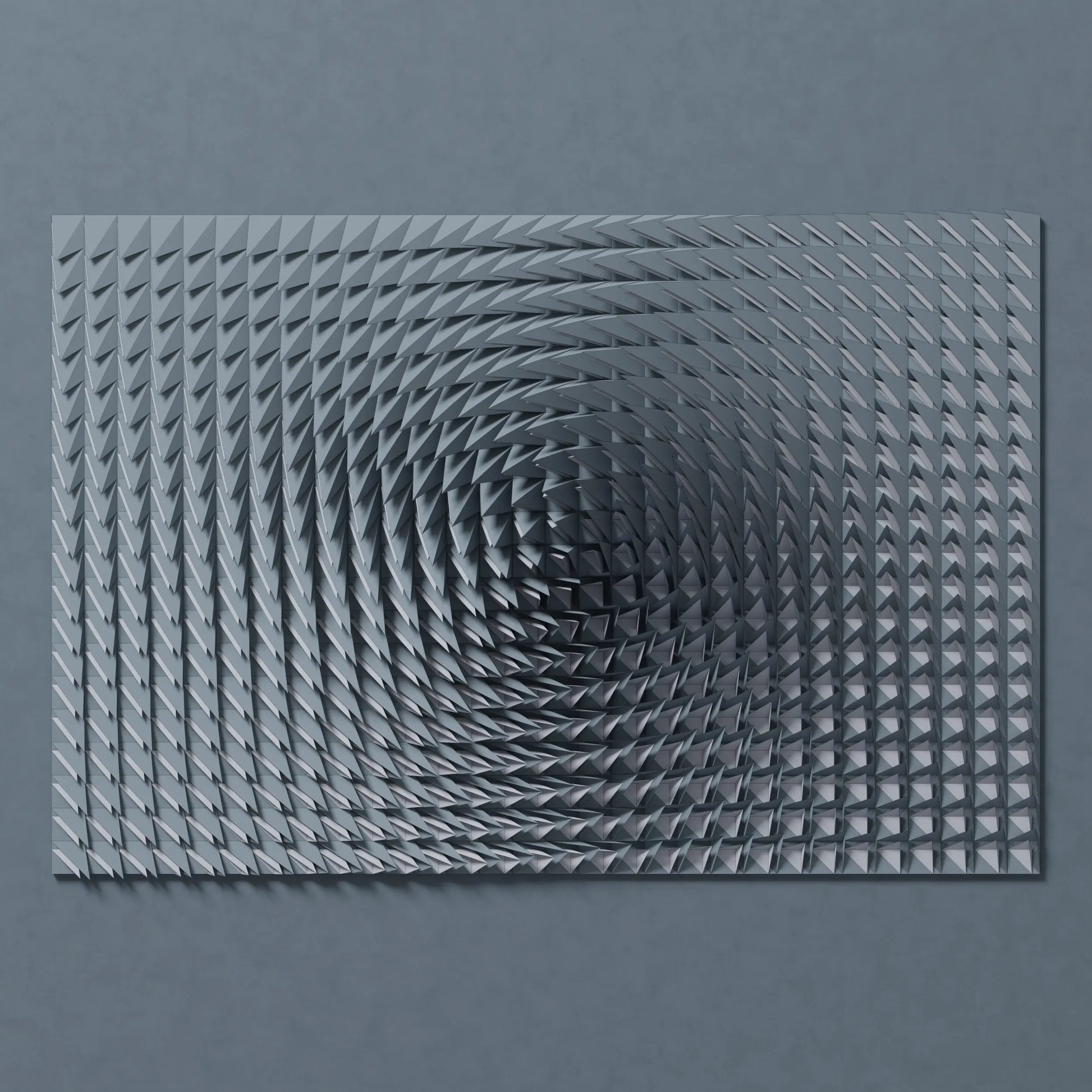 SILVER TWIST - PARAGAMI 14_04 - TEMPLATE for 3D HANDMADE PAPER WALL ART_ PARAMETRIC DESIGN Paragami