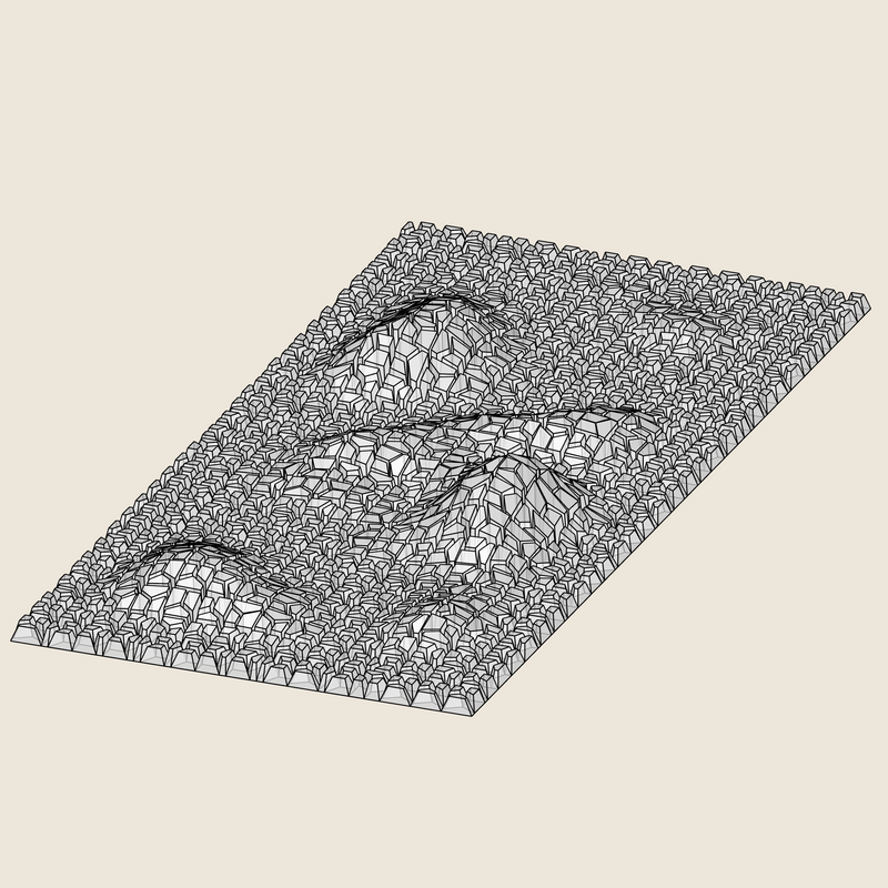 MOSS WALL TILES - 3D MODEL / 007_010
