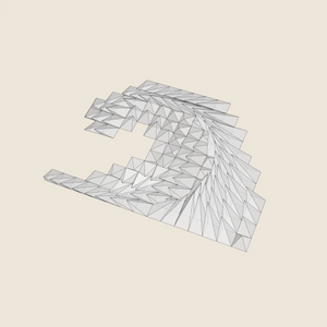 PLUNGING WAVE - 3D MODEL / 001_006