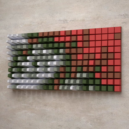PARAGAMI 02_01 - BLOCK WAVE - FIVE COLOURS