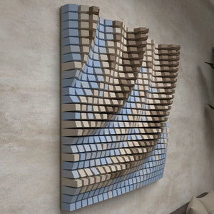 QUARTER CIRCLE WAVES - 3D MODEL / 002_004