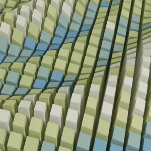 QUARTER CIRCLE WAVES / PARAGAMI 002_004