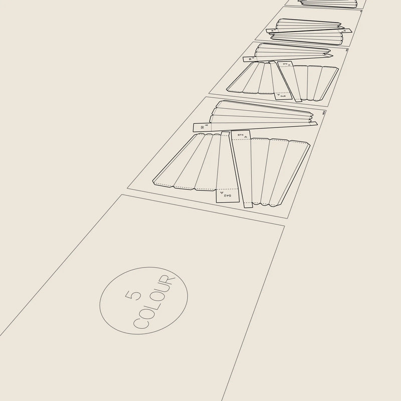 QUARTER CIRCLE WAVES / PARAGAMI 002_004