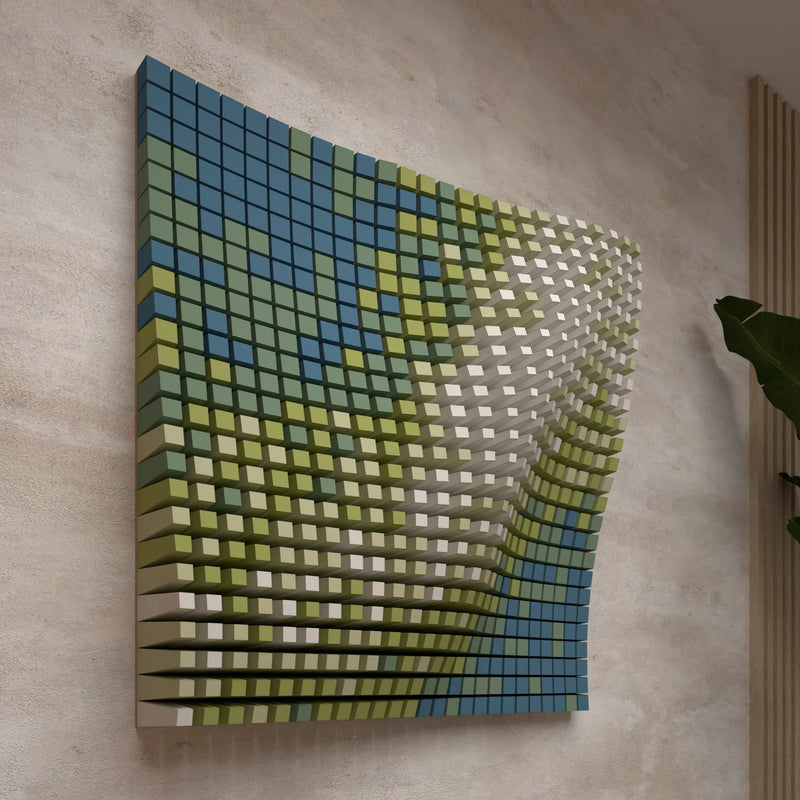 DIAGONAL WAVE - 3D MODEL / 002_005
