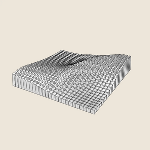 DIAGONAL WAVE - 3D MODEL / 002_005