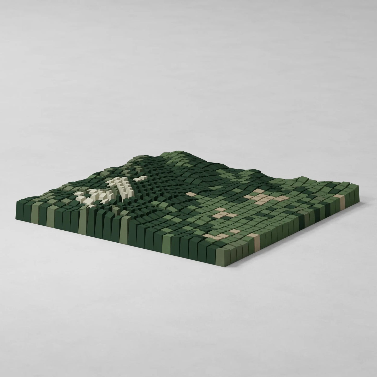 3D MODEL EXPORT for PARAGAMI 03_01 - TOPOGRAPHY EXTRACT - GIFT