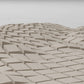 PARAGAMI 03_01 - TOPOGRAPHY EXTRACT - TEMPLATE for 3D HANDMADE PAPER WALL ART_ PARAMETRIC DESIGN