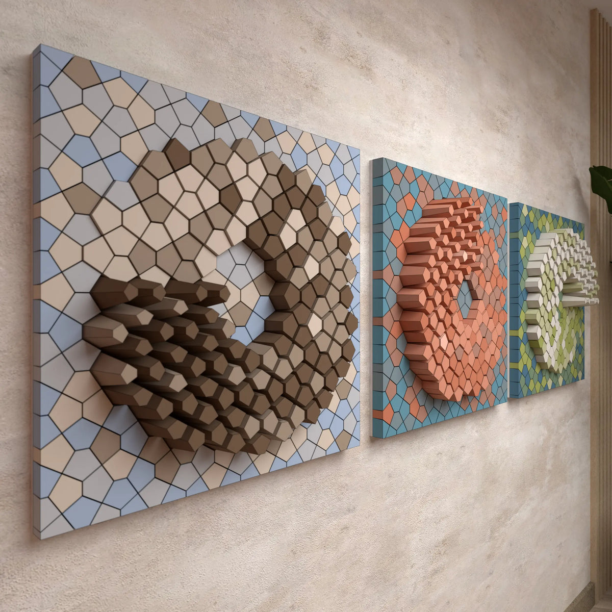 Paper Ramp Designs SPIRAL RAMP / PAPER FOLDING TEMPLATE FOR 3D GEOMETRIC WALL ART ...