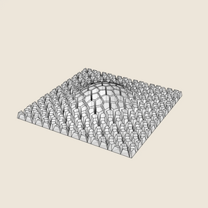 CRACKED BULGE - 3D MODEL / 007_004