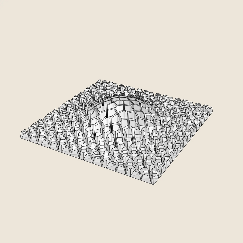 CRACKED BULGE - 3D MODEL / 007_004