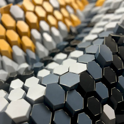 HEXSPIRE: CORNER RIPPLES BUNDLE 05 (Blocks + Layout) / PARAGAMI PAPER KIT 101_002_005