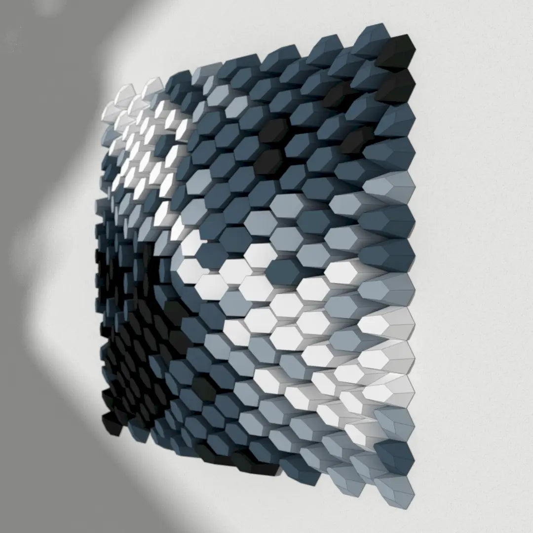 HEXSPIRE: FISSURED HUMP BUNDLE 01 (Blocks + Layout) / PARAGAMI PAPER KIT 101_001_004