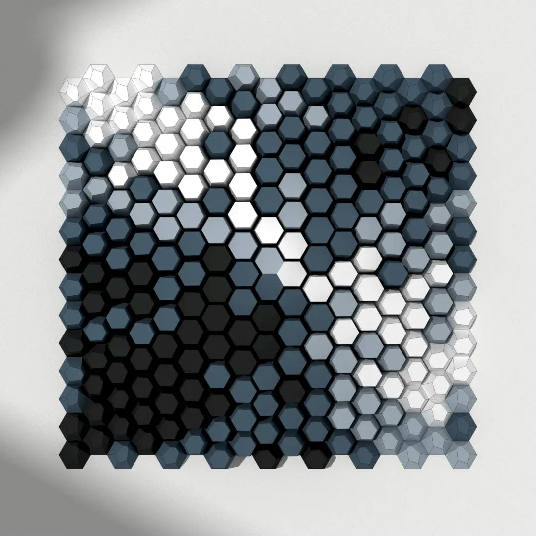 HEXSPIRE: FISSURED HUMP BUNDLE 01 (Blocks + Layout) / PARAGAMI PAPER KIT 101_001_004