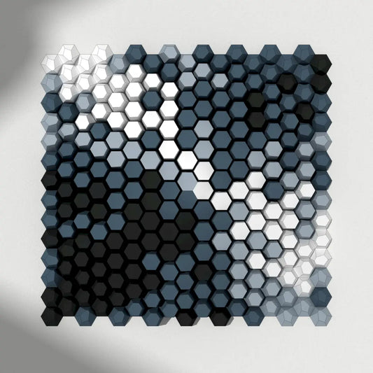 HEXSPIRE: FISSURED HUMP BUNDLE 01 (Blocks + Layout) / PARAGAMI PAPER KIT 101_001_004