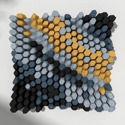 HEXSPIRE: CORNER RIPPLES BUNDLE 05 (Blocks + Layout) / PARAGAMI PAPER KIT 101_002_005