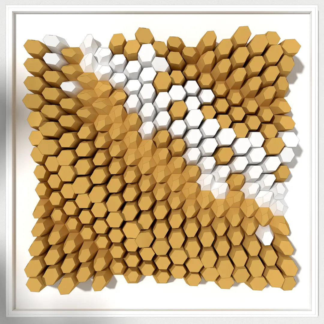 HEXSPIRE: CORNER RIPPLES BUNDLE 05 (Blocks + Layout) / PARAGAMI PAPER KIT 101_002_006