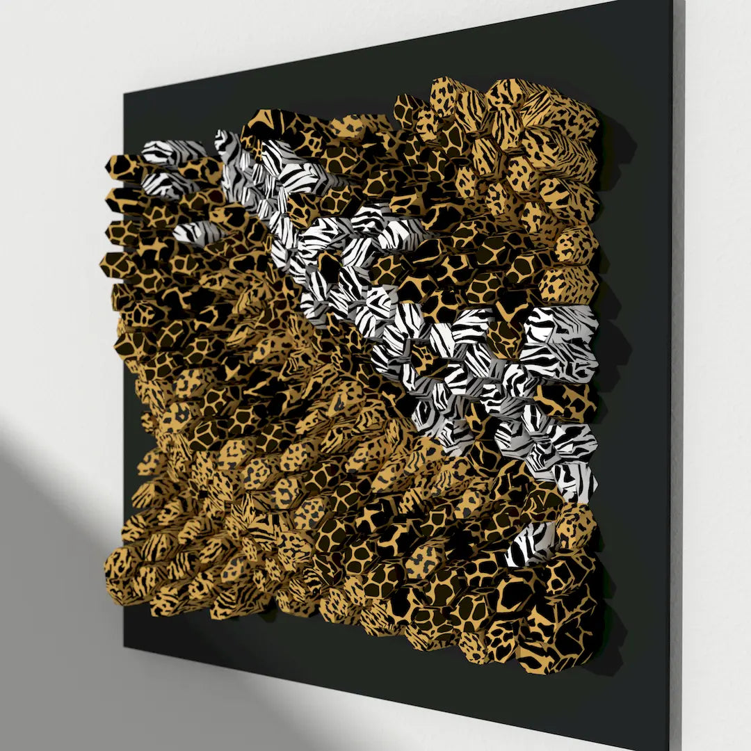 HEXSPIRE: CORNER RIPPLES BUNDLE 05 (Blocks + Layout) / PARAGAMI PAPER KIT 101_002_006