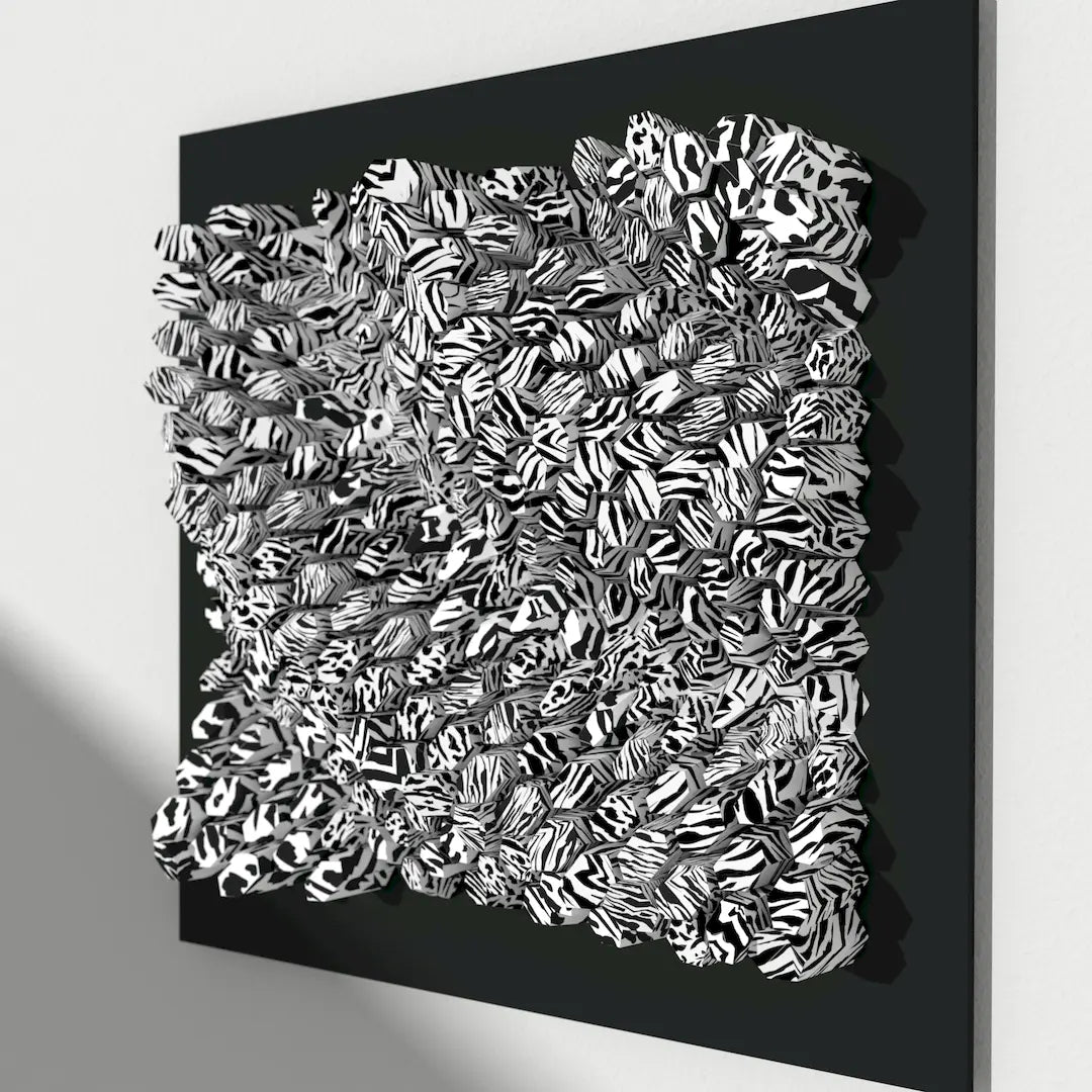 HEXSPIRE: CORNER RIPPLES BUNDLE 05 (Blocks + Layout) / PARAGAMI PAPER KIT 101_002_006