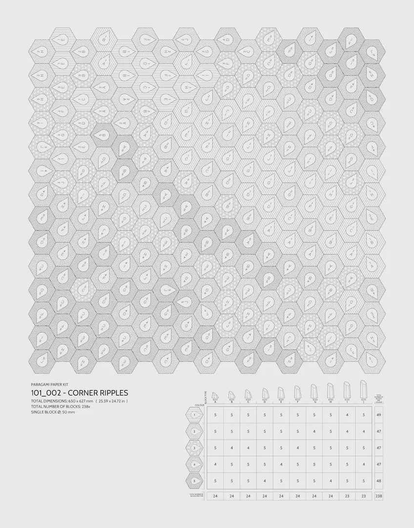 HEXSPIRE: LAYOUTS / PARAGAMI PAPER KIT 101_000