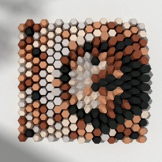 HEXSPIRE: VOLCANO CALDERA BUNDLE 01 (Blocks + Layout) / PARAGAMI PAPER KIT 101_003_001