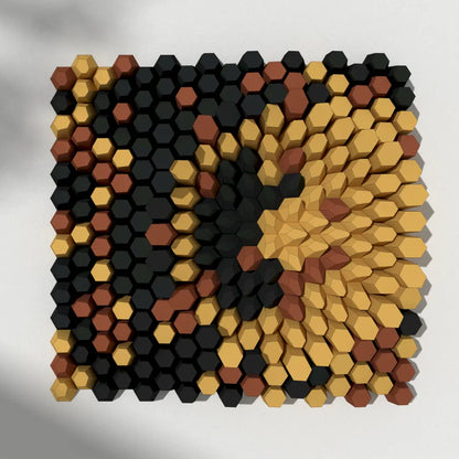 HEXSPIRE: VOLCANO CALDERA BUNDLE 02 (Blocks + Layout) / PARAGAMI PAPER KIT 101_003_002