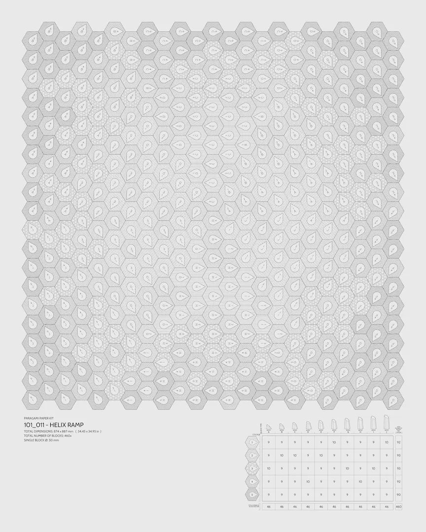 HEXSPIRE: LAYOUTS / PARAGAMI PAPER KIT 101_000