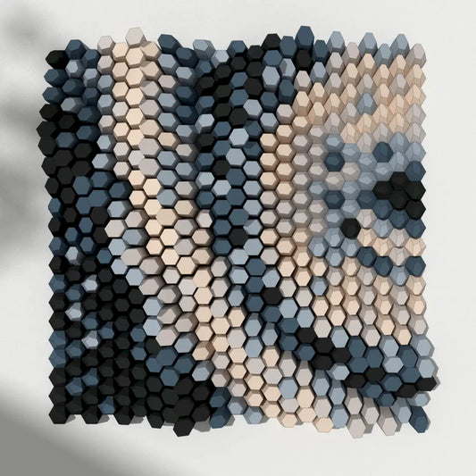 HEXSPIRE: CIRCUAL CREASE BUNDLE 01 (Blocks + Layout) / PARAGAMI PAPER KIT 101_012_001