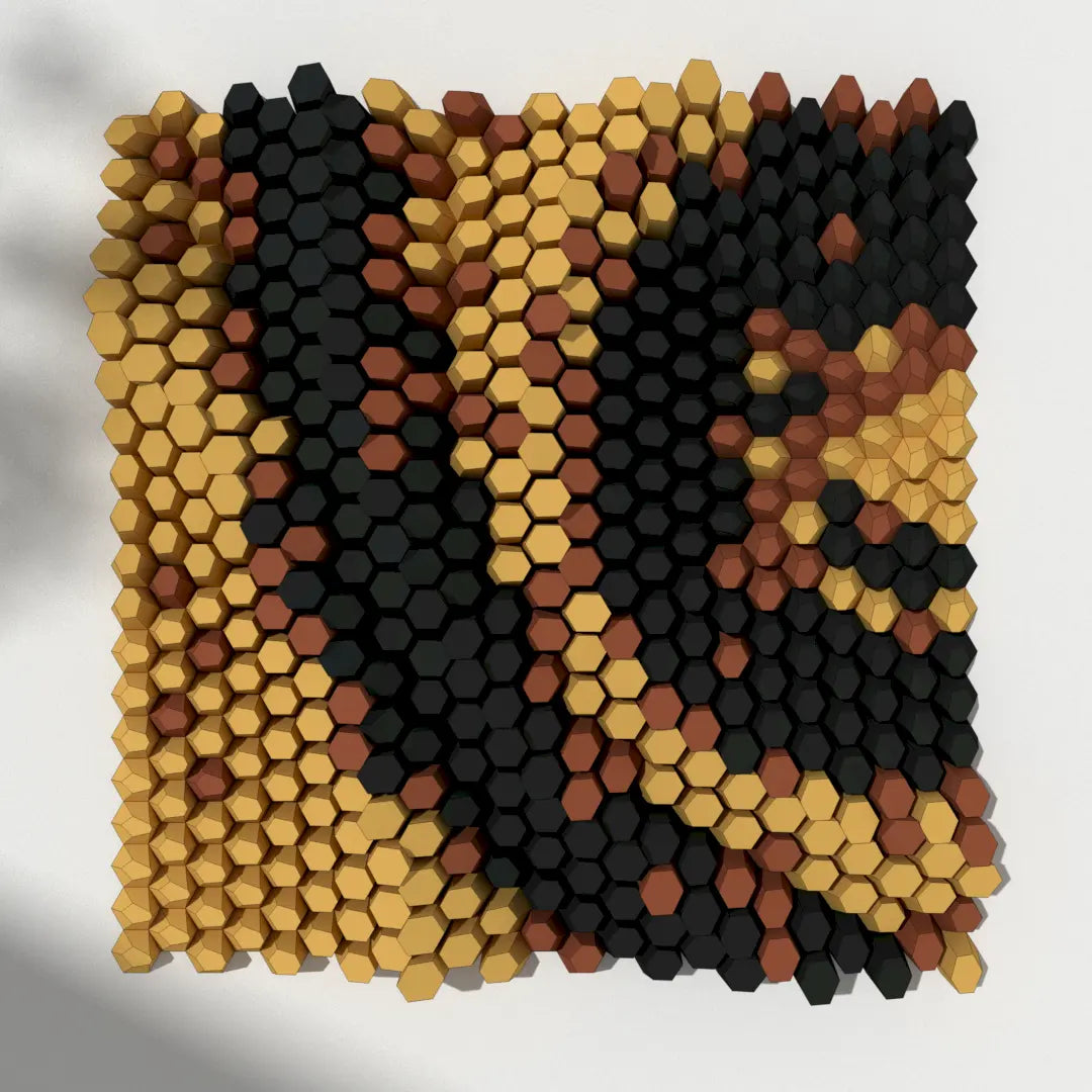 HEXSPIRE: CIRCUAL CREASE BUNDLE 02 (Blocks + Layout) / PARAGAMI PAPER KIT 101_012_002