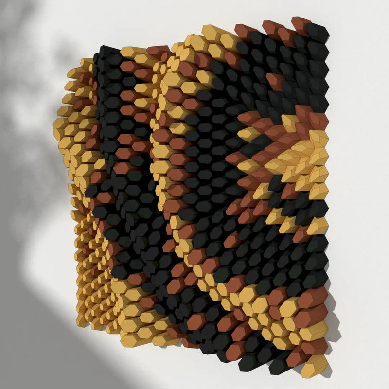 CIRCULAR CREASE / HEXSPIRE 101_012