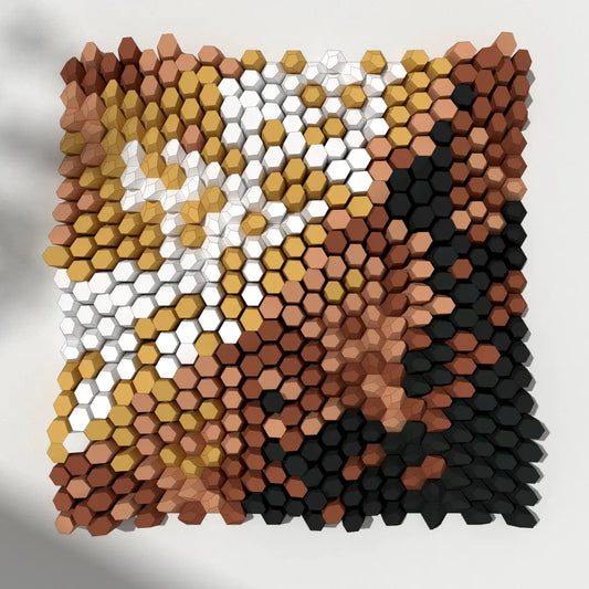 HEXSPIRE: LEAF VEINS BUNDLE 01 (Blocks + Layout) / PARAGAMI PAPER KIT 101_013_001