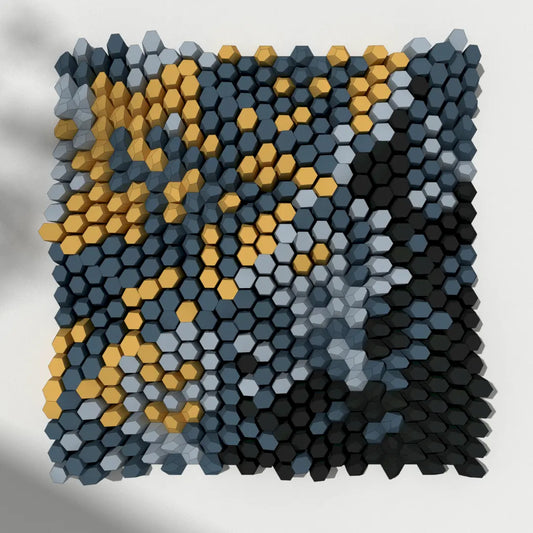 HEXSPIRE: LEAF VEINS BUNDLE 02 (Blocks + Layout) / PARAGAMI PAPER KIT 101_013_002