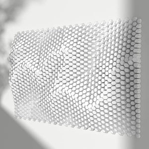 CREASED CANVAS  / HEXSPIRE 101_021