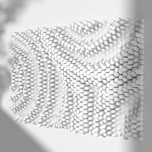 HEXSPIRE: ORBIT FUSION BUNDLE WHITE (Blocks + Layout) / PARAGAMI PAPER KIT 101_024_003