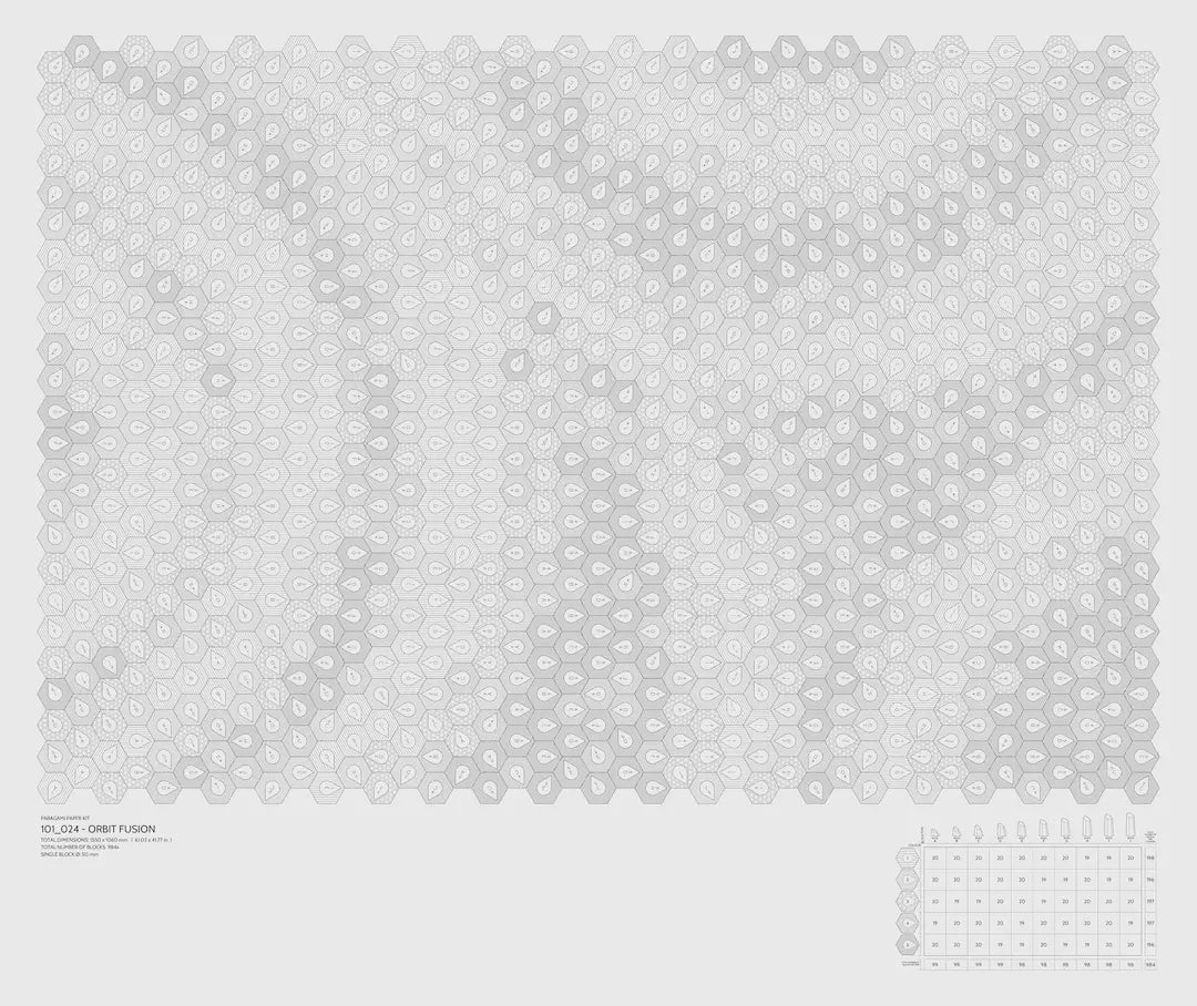 HEXSPIRE: LAYOUTS / PARAGAMI PAPER KIT 101_000