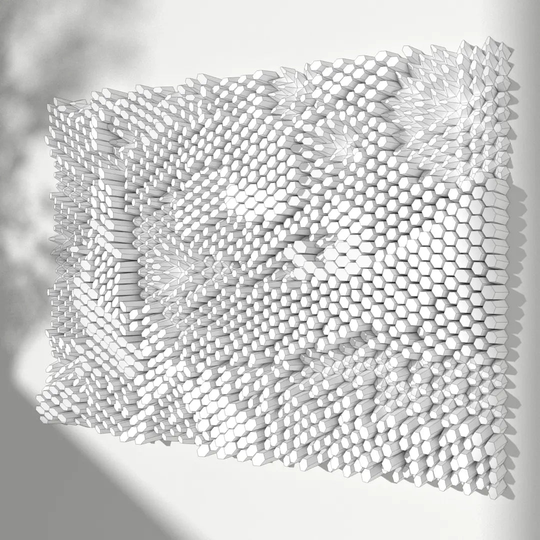 HEXSPIRE: STARRY NIGHT BUNDLE WHITE (Blocks + Layout) / PARAGAMI PAPER KIT 101_031_003