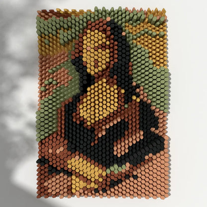 HEXSPIRE: MONA LISA BUNDLE 01 (Blocks + Layout) / PARAGAMI PAPER KIT 101_032_001