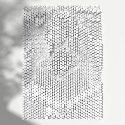 HEXSPIRE: MONA LISA BUNDLE WHITE (Blocks + Layout) / PARAGAMI PAPER KIT 101_032_003