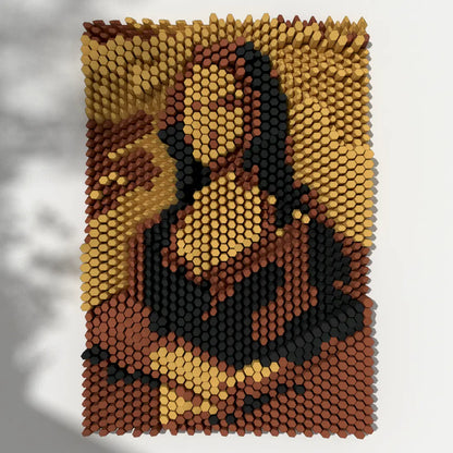 HEXSPIRE: MONA LISA BUNDLE 01 (Blocks + Layout) / PARAGAMI PAPER KIT 101_032_001