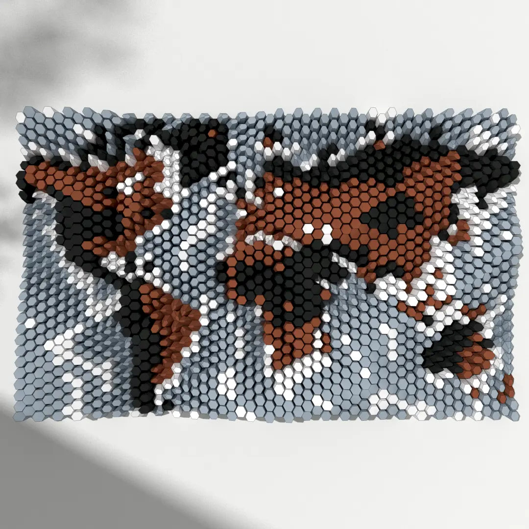 HEXSPIRE: ATLAS BUNDLE 01 (Blocks + Layout) / PARAGAMI PAPER KIT 101_033_001