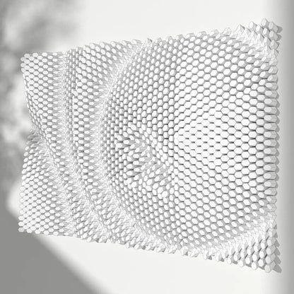 HEXSPIRE: SUN ERUPTION BUNDLE WHITE (Blocks + Layout) / PARAGAMI PAPER KIT 101_034_003