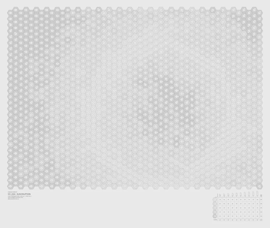 HEXSPIRE: LAYOUTS / PARAGAMI PAPER KIT 101_000