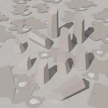 HEXSPIRE: 50 BLOCKS PACKAGE / PARAGAMI PAPER KIT 101_000