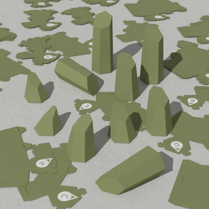 HEXSPIRE: 50 BLOCKS PACKAGE / PARAGAMI PAPER KIT 101_000